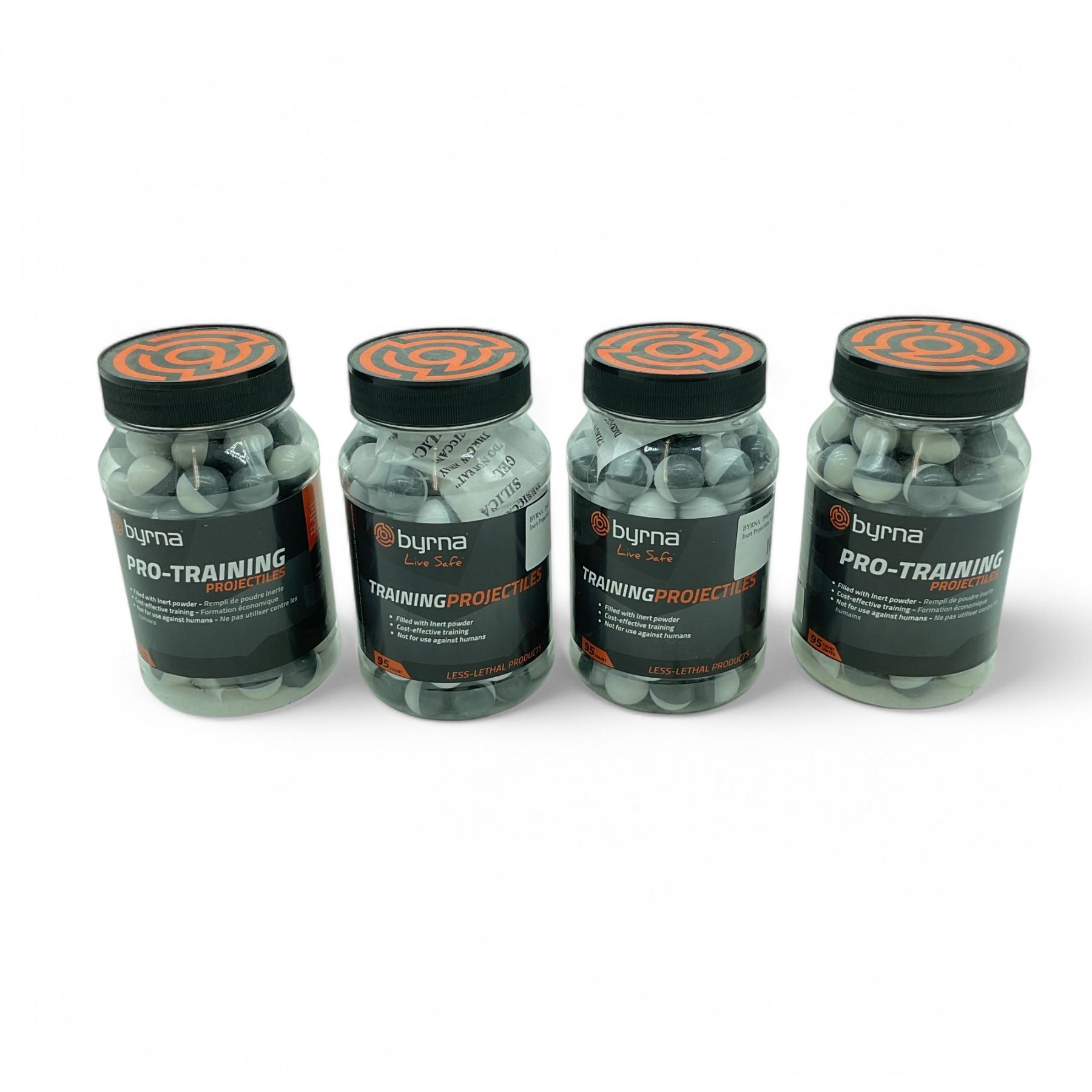 Byrna Inert Byrna Pro-Training/ Training Inert Powder Filled Projectiles, 95 Piece ...