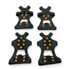 Image 1 : Over the Shoe Ice Cleats, Size: Medium X 2 Pairs