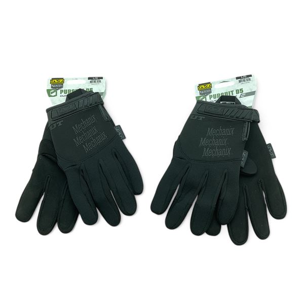Mechanix Wear Pursuit D5 Cut Resistance Gloves, Size: Large X 2 Qty