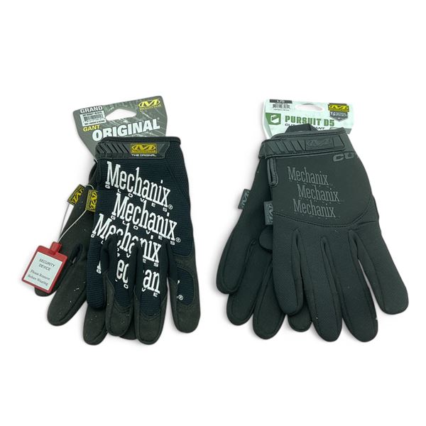Mechanix Wear Pursuit D5 Cut Resistance Gloves and "The Original" All Purpose Gloves, Size: Large