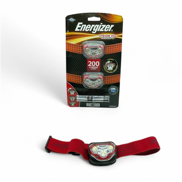 Energizer Vision HD Headlights, 2000 Lumen X 3 Qty
