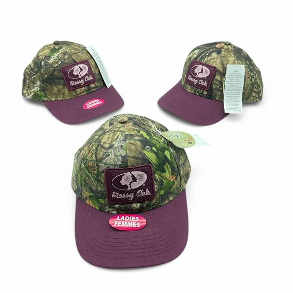 Mossy Oak Ladies Camo Hat X 3 Qty