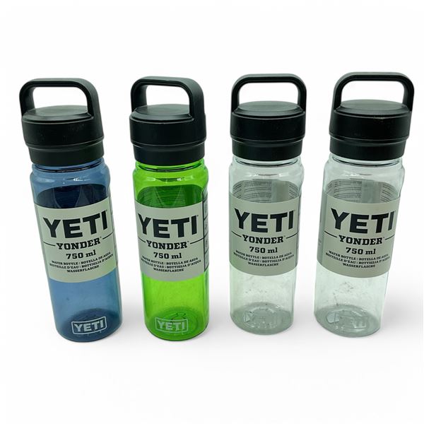 Yeti Yonder 750 ml Water Bottle, X 4 Qty