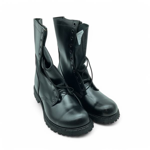 Men's 10" Plain Toe Leather Boot, Size: 13