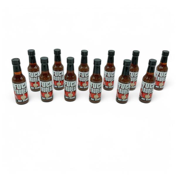 "Fuck Trudeau" Hot Sauce, 150 ml Bottle X 12 Qty