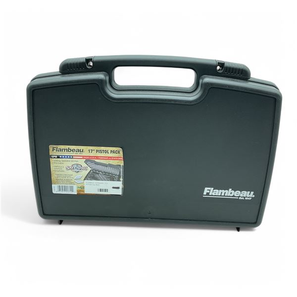 Flambeau 17" Pistol Case with Foam