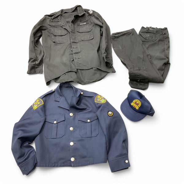 Ontario Provincial Police Hat, OPP Eishenhower Patrol Jacket and Surplus Police Tactical Uniform