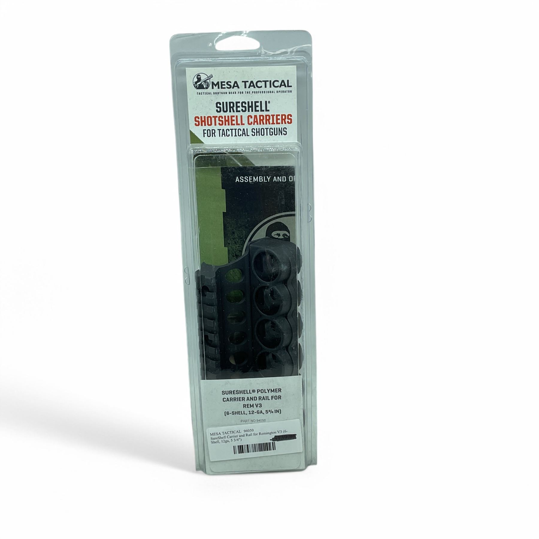 Mesa Tactical Sureshell Shotshell Carrier for 12 Ga Remington V3, Holds ...