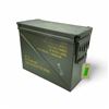 Image 1 : Large Metal Ammo Can, 18.25" x 14.25" x 8"