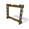 Image 3 : Wooden Gun Rack, 25" x 23.5" x 4.5"