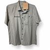 Image 1 : Simms/ Bushnell Elite Challenger Short Sleeve Button Up Shirt, Cinder, Size: Large, New