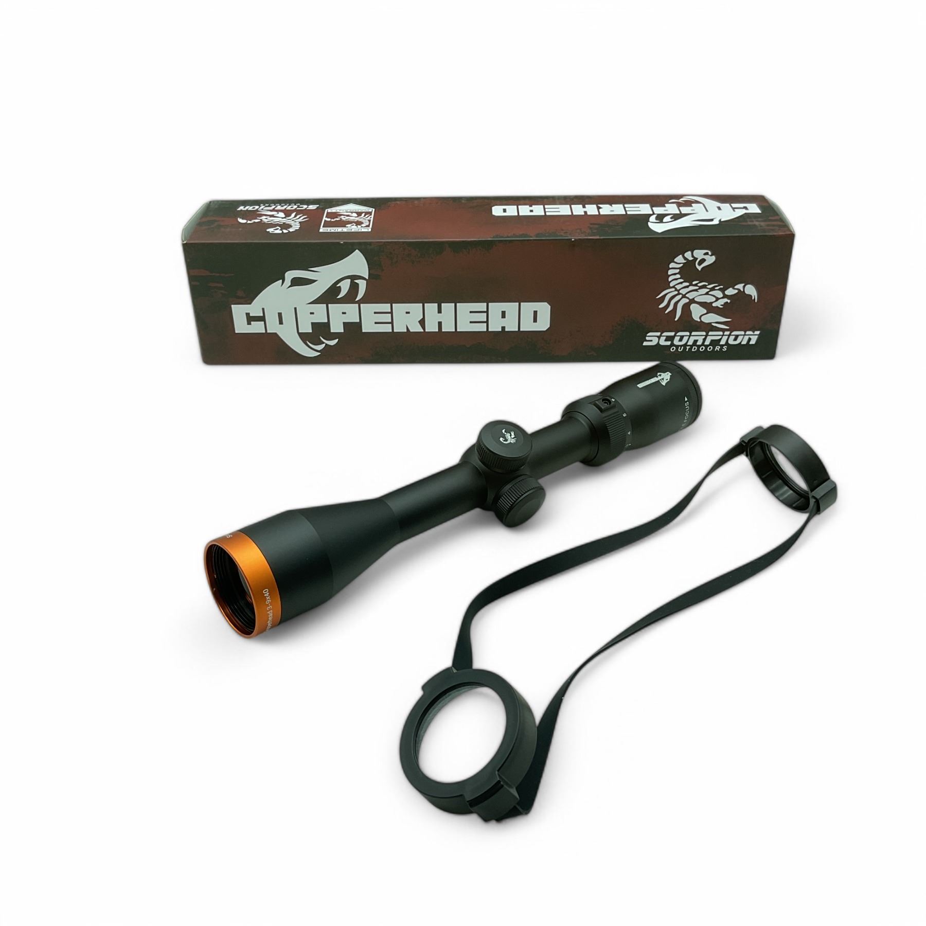 Copperhead Scope Scorpion Copperhead Hunter 3 - 9X 40 mm Rifle Scope with BDC1 Reticle, New
