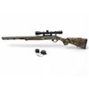 Image 2 : Traditions Buckstalker XT Muzzle Loader .50 Cal 24" Barrel With 3-9X40 Scope Silver / Wyld Camo, New