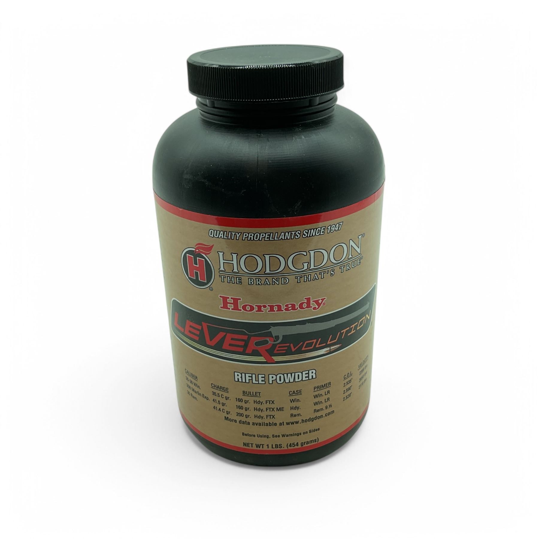 Hodgdon Hornady LeveRevolution Rifle Powder, 1 lb