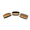 Image 2 : Handmade Hard Shell 6.25" x 2.25" Leather Glasses Cases X 3 Qty
