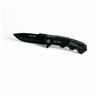 Image 1 : Ray Cutlery Black Sable 3.5" Folding Blade Knife with Belt Clip
