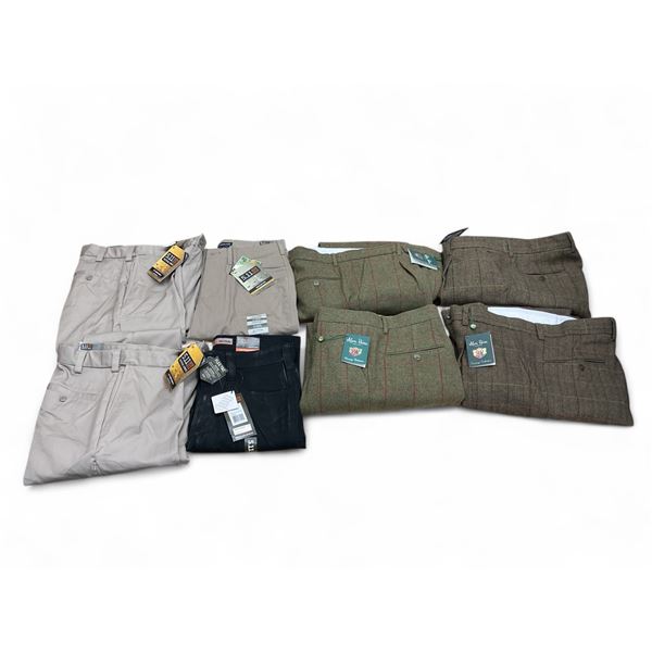 Assorted Alan Paine/ 5.11 Trousers, Men's Size UK 36, 38, 30" /32", 30"/36", 31"/ 32" X 8 Qty