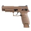 Image 1 : Sig Sauer P320 M17 .177 Caliber CO2 Air Blowback Pistol Coyote Tan 430FPS, New