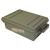 Image 1 : MTM Ammo Crate Utility Box 17.2" x 10.7" x 5.5", Army Green