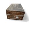 Image 3 : Wooden Crate 47.25" Wide X 20" Deep X 15" High With 2 Latches
