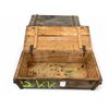 Image 4 : Wooden Crate 47.25" Wide X 20" Deep X 15" High With 2 Latches