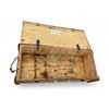 Image 4 : Wooden Crate 46.5" Wide X 19" Deep X 13" High With 2 Latches And Rope Handles