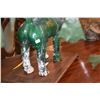 Image 5 : CHINESE GREEN GLAZED POTTERY, DOG FIGURE IN THE ARCHAIC STYLE (DOES NOT INCLUDE STAND)
