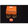 Image 1 : "HERMES" GOLD TONE SCARF RING