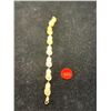 Image 1 : 14K MOTHER OF PEARL "SLIPPAH" BRACELET (12.4 GTW)