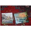 Image 2 : MINIATURE HAWAIIAN PAINTINGS (4 PCS)