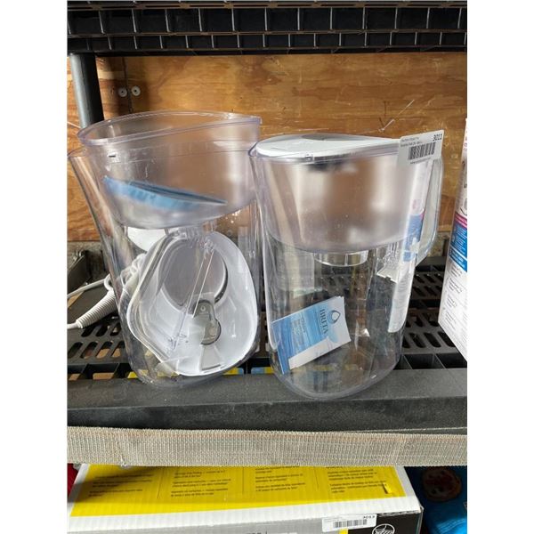 Lot of 2 Brita Water Pitchers