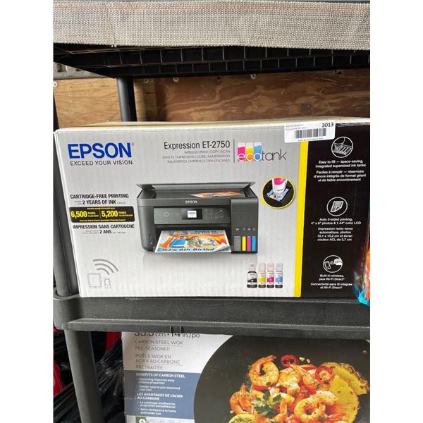 Epson Expression ET-2750 EcoTank All-In-One Supertank Printer
