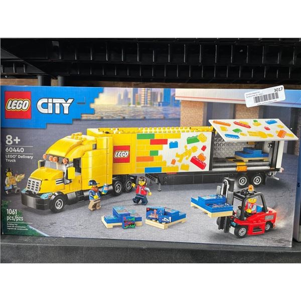 LEGO City Delivery Truck Set 60386 with 1061 Pieces