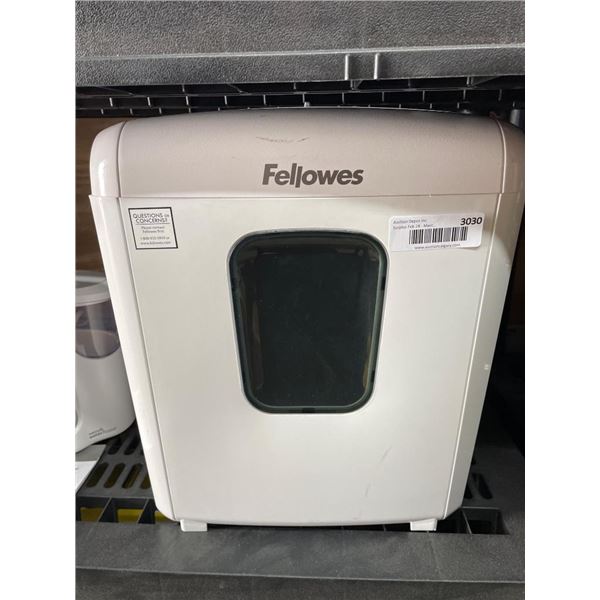 Fellowes Cross-Cut Paper Shredder With Viewing Window