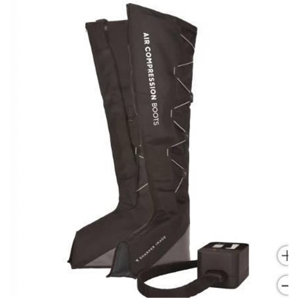Sharper Image Air Compression Boots with Adjustable Settings
