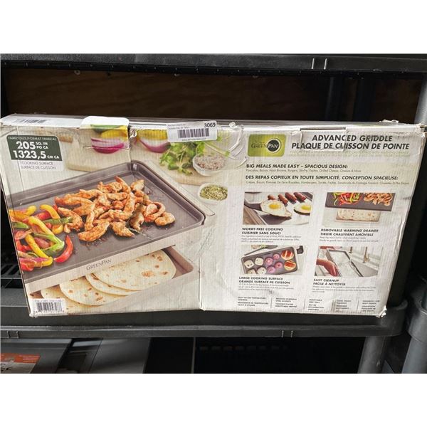 Gotham Steel Advanced Griddle Nonstick Cooking Surface