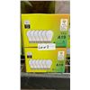 Image 1 : Lot of 2 LED Light Bulb 6 Pack A19 11W 1100 Lumens Daylight