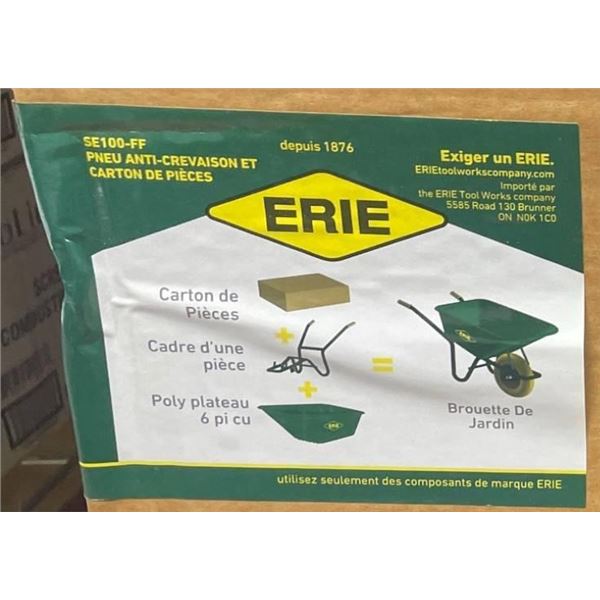 Erie Wheelbarrow Tire and Parts Carton for Model ATW1067
