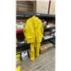 Image 3 : Storm Master Rain Suit, Yellow, 100% PVC, Size XXXL