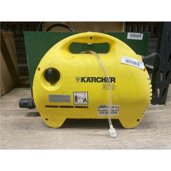 Karcher 310 Pressure Washer with Accessories, Yellow