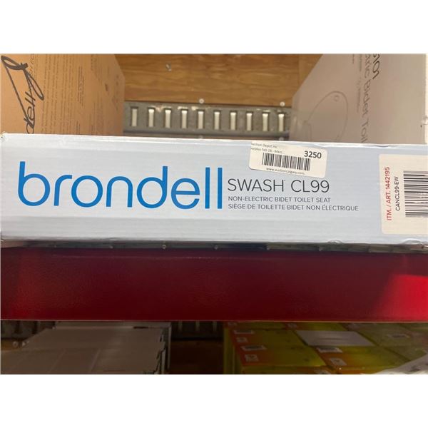 Brondell Swash CL99 Non-Electric Bidet Toilet Seat