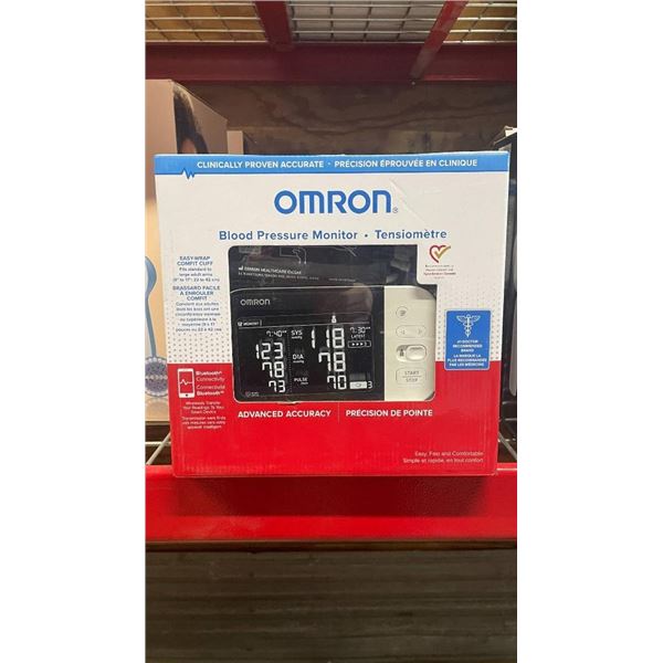 Omron Blood Pressure Monitor With Advanced Accuracy Display