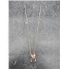 Image 2 : Dual Fox Best Friends Pendant Necklace with Detachable Design and Chain