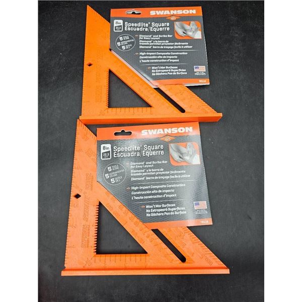 Swanson Speedlite Square S0101 8-Inch Tool Set (2-Pack)