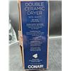 Image 3 : Conair 1875 Double Ceramic 2X Technology Hair Dryer with 3 Heats and 2 Speeds