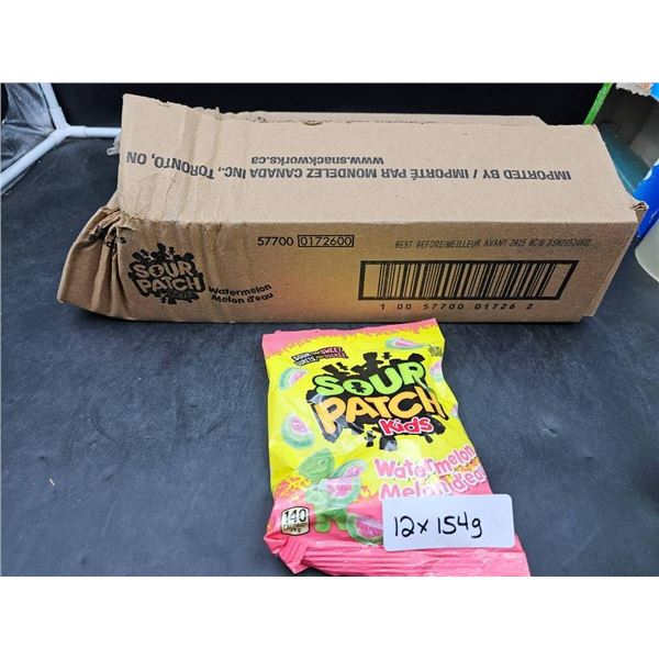 Sour Patch Kids Watermelon 12-Pack, 154g Bags