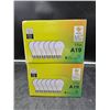 Image 1 : Lot of 2 Geeni A19 11W LED Smart Light Bulbs, 6-Pack, Soft White