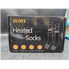 Image 2 : ZUOYI Heated Socks with Adjustable Heat Settings and Washable Design