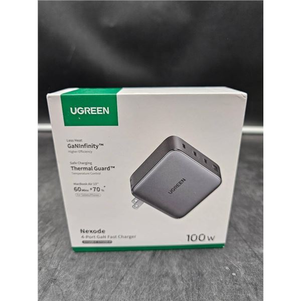 UGREEN Nexode 100W 4-Port GaN Fast Charger with Thermal Guard