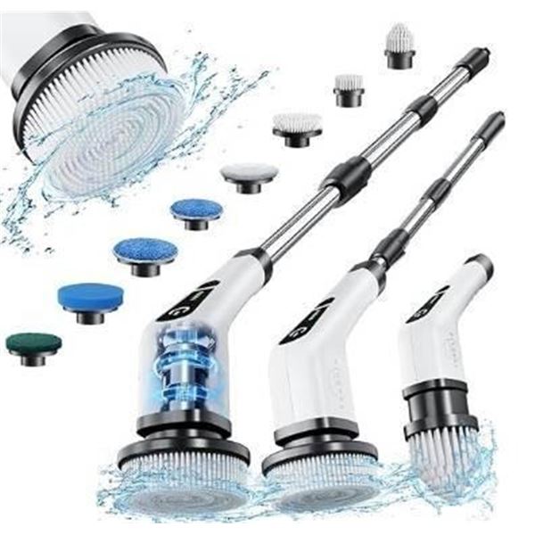 Leebein 8-in-1 Electric Cleaning Brush Model ANS-8050, 25W